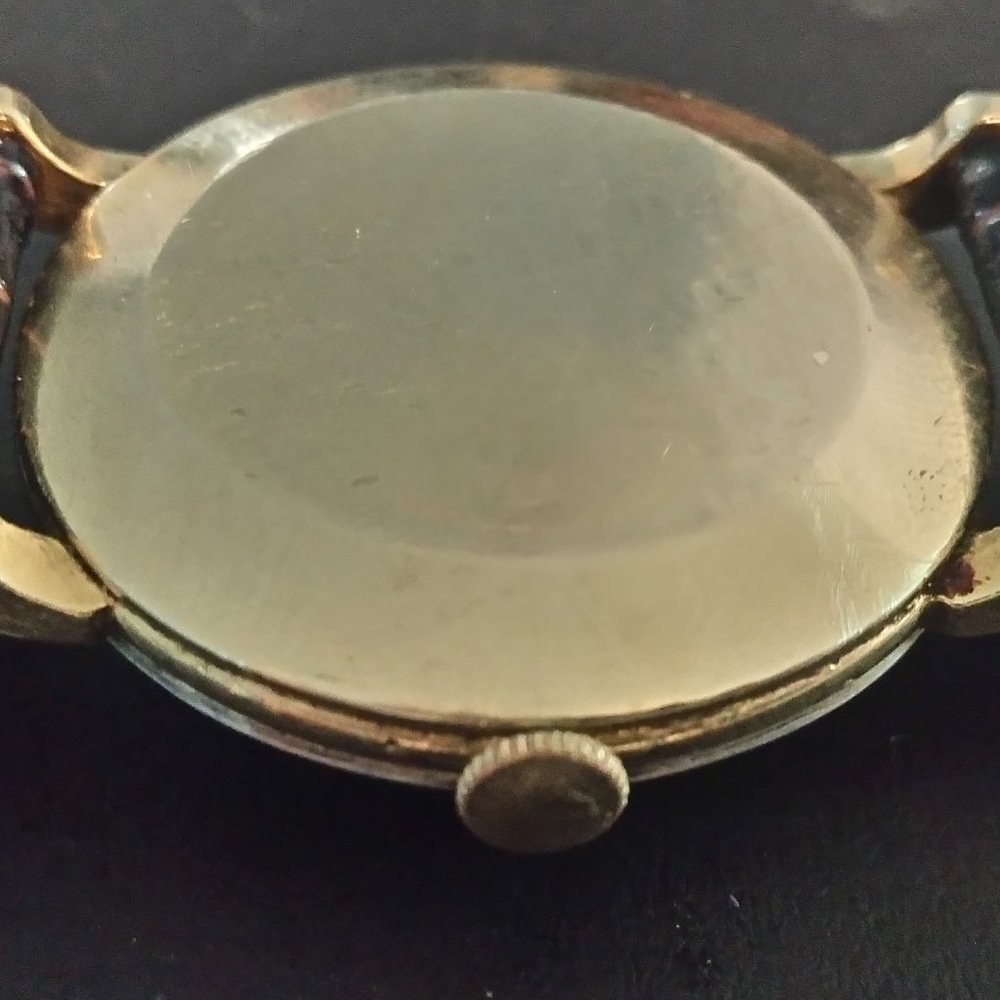 RARE 40's Omega Bumper Automatic 14K Gold Watch - Picture 10 of 11